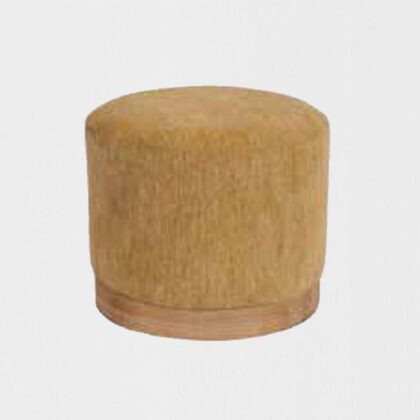 mustard-textured-round-ottoman