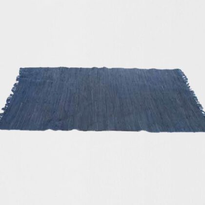 plain-chindi-blue-carpet