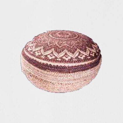 woven-patterned-pouffe